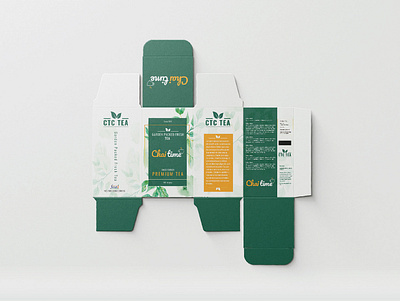 Tea Box Packaging Design box packaging gift box label design packaging design