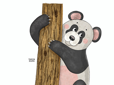 A panda character. Children book illustration. animalillustration bookillustration characterdesign childrenbook childrenbookilllustration childrenillustration cuteanimals digitalart funnyanimals illustration kidlit kidlitart kidlitillustration panda pandacharacter pandacharacterdesign pandaillustration picturebook picturebooks procreate