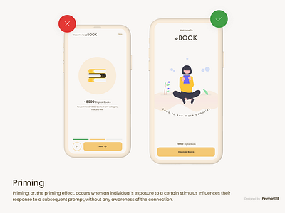 Book store intro book intro mobile priming store ui ux
