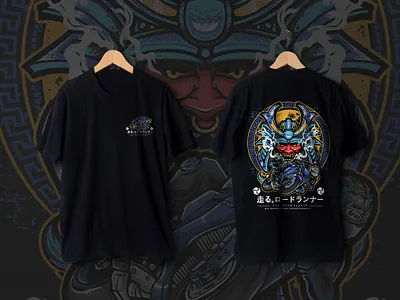 RM1 motor sport samurai 3d animation app branding design graphic design illustration logo motion graphics rm1 motor sport samurai typography ui ux vector