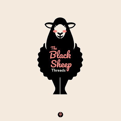 the Black sheep design diseño de logo diseño plano illustration logo logo logodesign design logodesign design brand marca tipografía