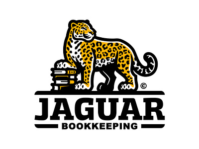 Jaguar Bookkeeping Logo | Mascot design bookkeeping branding dasedesigns design illustration jacksonville jags jaguar jaguars logo logo design logo mark mark mascot mascot logo sports logo