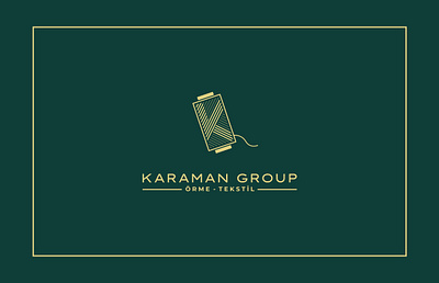 Brand Design | Karaman Group brand brand design brand identity design branding business card design graphic design letterhead design logo logo design textiles