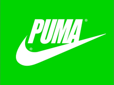 Puma vs. Nike branding graphic design logo