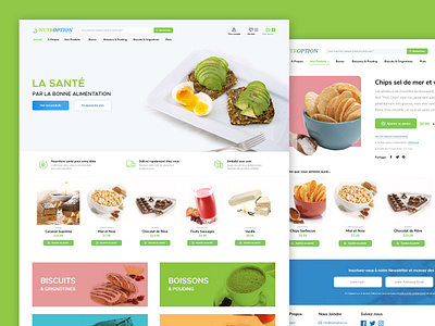 Keto Supplements Store - Ecommerce e commerce food store fr keto mobile mockup online commerce responsive web design website website design