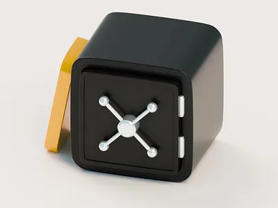 Isometric 3D Safe 3d animation 3d art 3d design 3d designer 3d illustration 3d phone 3d safe animation blender blender3d isometric isometric 3d isometric animation render