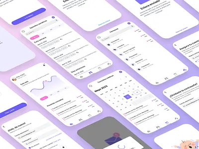 Asthma Management App Concept app concept figma medical ui ux