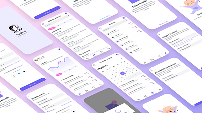 Asthma Management App Concept app concept figma medical ui ux