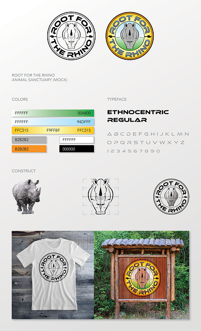 Rhino Charity - Brand Design Quick Guide art branding design graphic design illustration logo typography vector