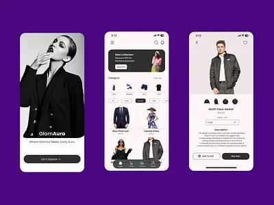 E - commerce application 🎨 application commerce ecommerce fashion ui