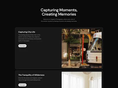 Portfolio Section · Koala UI [V2.5] branding clean dark dark mode design figma framer template koala koalaui landing landing page marketing portfolio page portfolio section portfolio template ui ui design work section