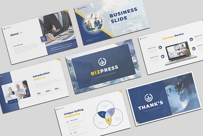 Download Modern Business Presentation Template puzzle