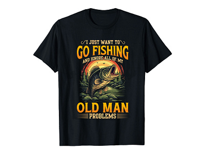 Fishing t-shirt design. custom t shirt design fishing fishing t shirt fitness t shirt illustration t shirt t shirt design t shirt mockup