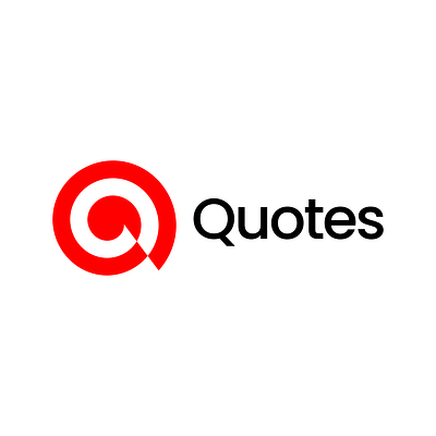 Quotes Logo Design branding graphic design logo simple