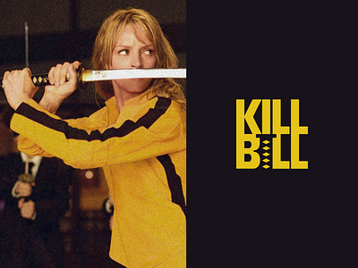 Kill Bill Logo Redesign branddesigner branding design designinspo graphic design killbill logo logodesigner logoinspo logoredesign logos logotype modern quentintarantino rebrand redesign swordlogo trending typography wordmark