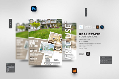 Real Estate Flyer Template aam360 aam3sixty apartment branding dream home elegant home flyer template free flyer home for sale home sale home selling poster template house sale flyer template house sale poster template open house flyer template open house template property sale ads real estate advertising real estate business poster real estate template