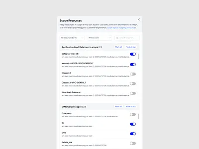 Integrations (Configure Scope) configure configure scop creat dashboard design graphic design homepage integration integrations create integrations resources module resources sass sass design sass ui sass ux sass web app uiux design web app