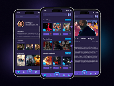 Tixzr Movie App tixzr movie app ui