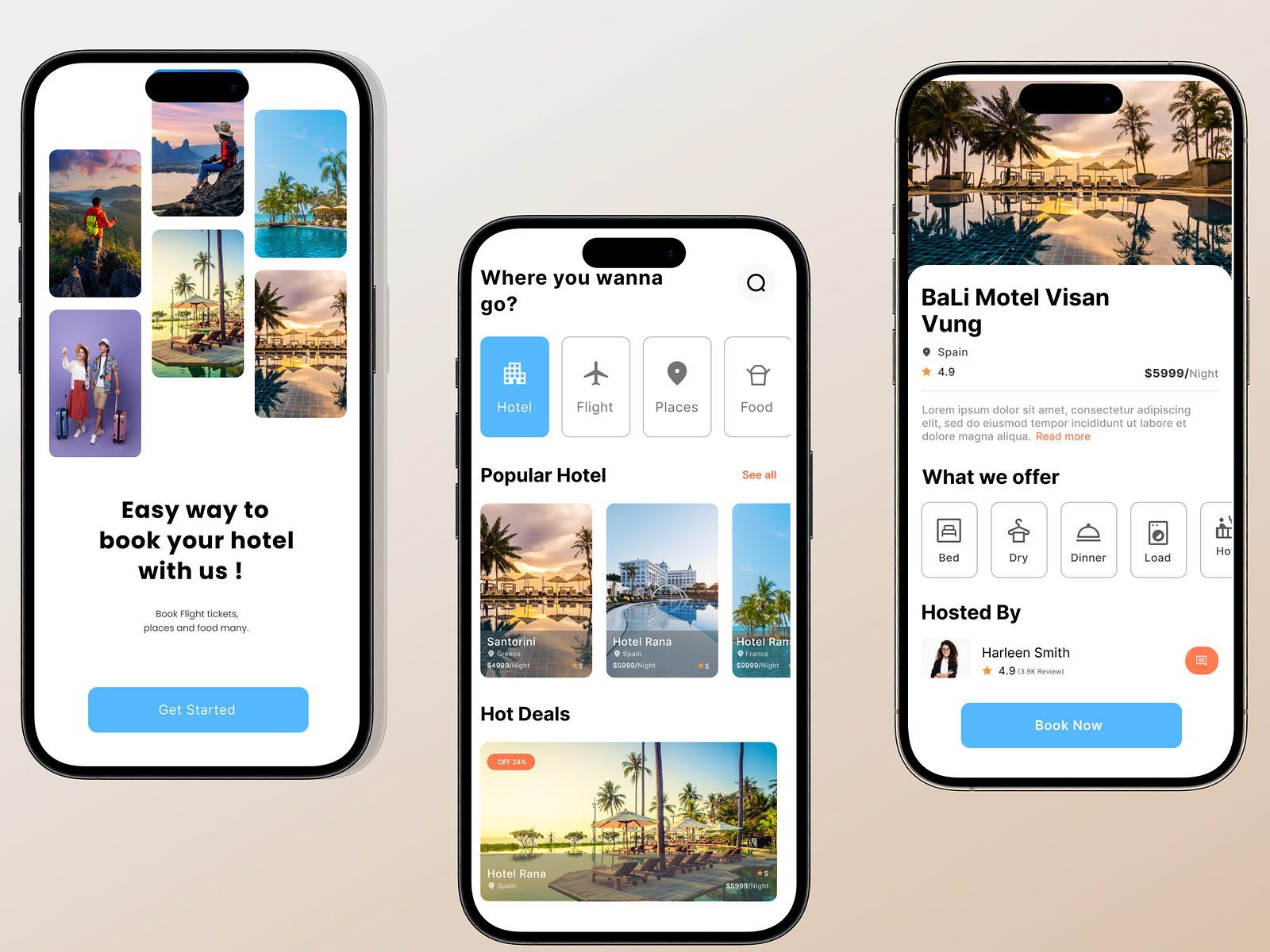 Hotel Booking - UI/UX Design by Ragu K on Dribbble