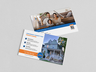Real Estate - Postcard Design brand identity branding design direct mail eddm graphic design layout mailer marketing postcard print real estate real estate postcard