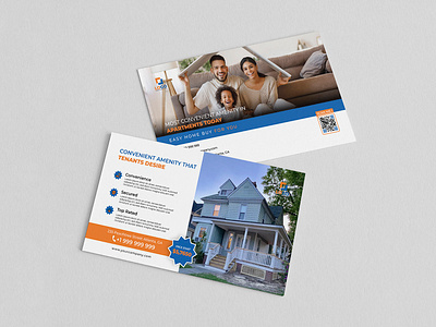 Real Estate - Postcard Design brand identity branding design direct mail eddm graphic design layout mailer marketing postcard print real estate real estate postcard