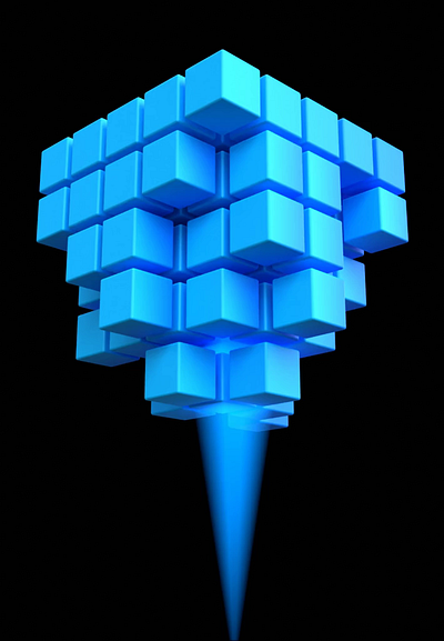 Flying Cubes 3d 3d art 3d illustrations 3d object animation blender c4d design graphic design motion graphics scifi