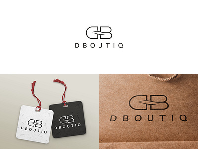 DBoutiq Fashion Logo Design minimalist