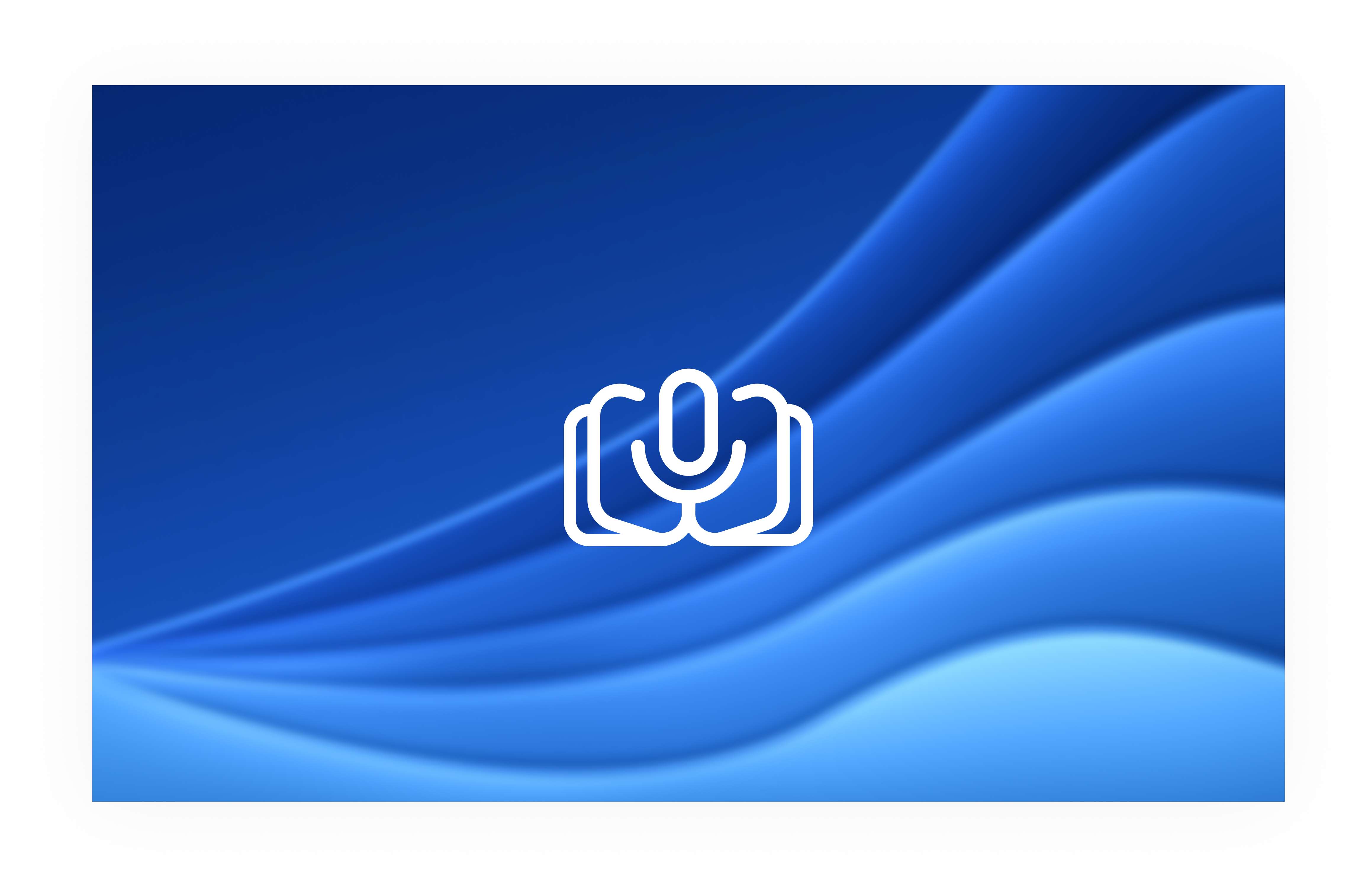 Scripture Talks audiobook bible book branding color design logo microphone modern podcast