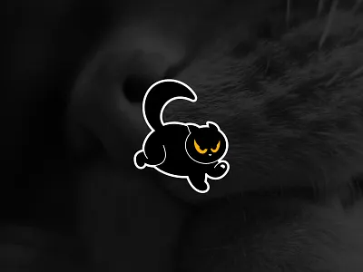 Grumpy Cat Running Logo affinity designer animals branding cat characters cute design face funny graphic design grumpy icon illustration kitty logo mascot pet run vector wild