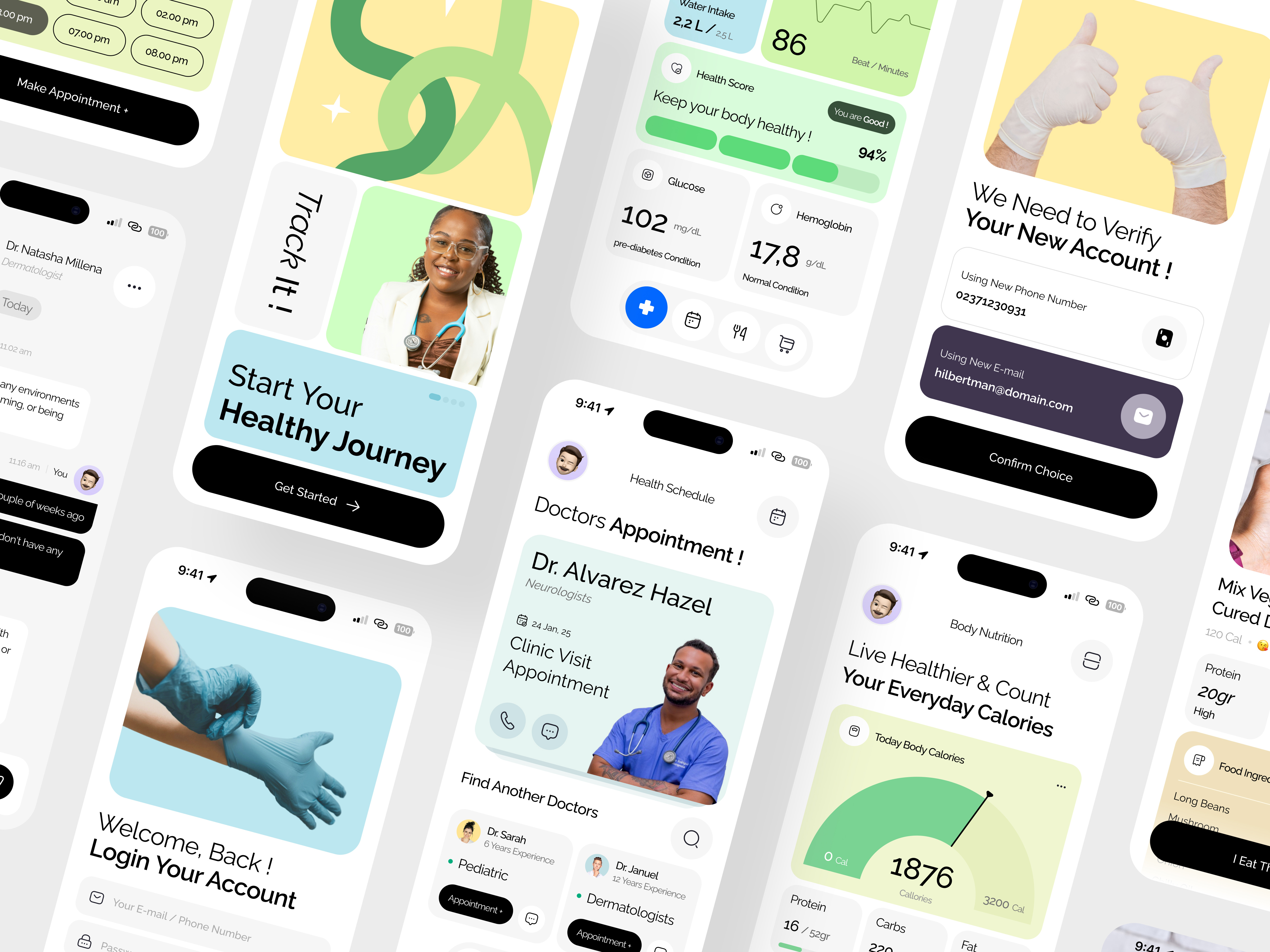 Example of Monthly   UI/UX Design Fulltime Service