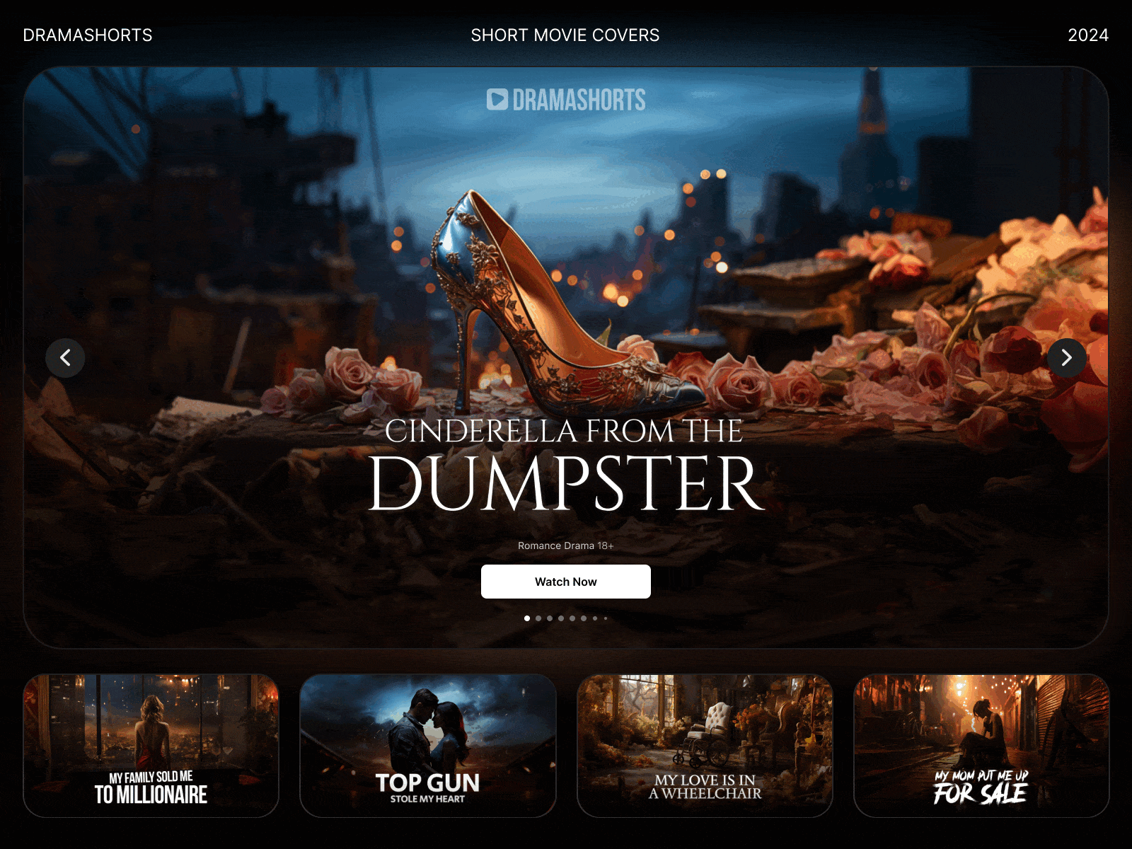 Short Movie Covers ai design dramashorts graphic graphic design konturpasha midjourney movie covers shorts ui