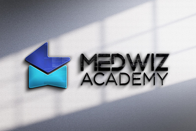 Logo Design for a Medical Academy named 'Medwiz' adobe illustrator branding graphic design logo logo with mw medical academy logo