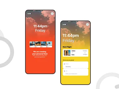 Larinka : A Travel App adventure air airbnb airline airplane best ui design design destination flight illustration logo mobile app plane tourism travel travel app trip ui ux ux research