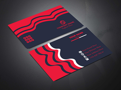 Corporate company visiting Business Card design branding branding identity business card business card design company card corporate card graphic design name card