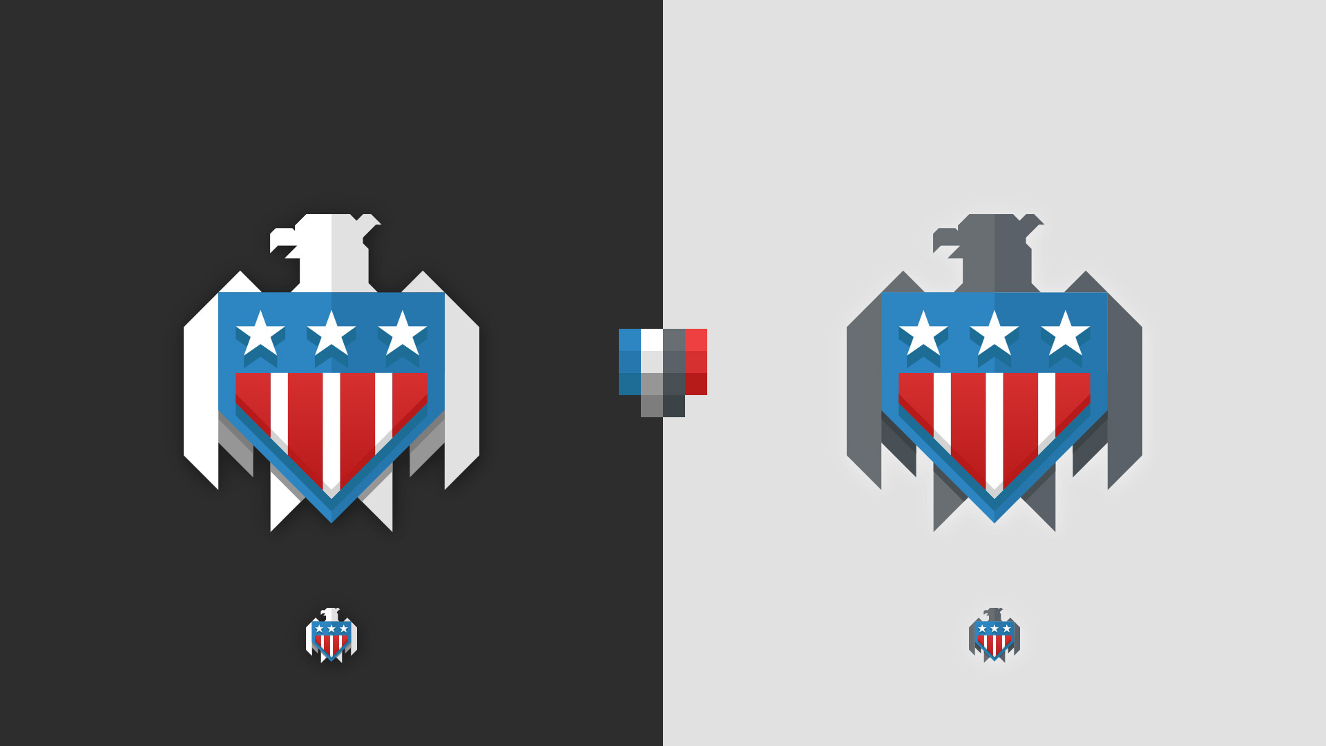 Fleagle Icon eagle flag icon patriotism symbol symbolism