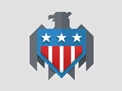 Fleagle Icon eagle flag icon patriotism symbol symbolism