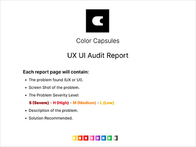 UX/UI Audit Report (Client Project) audit report heuristic heuristics report ui audit ui report ui ux ux audit ux report ux ui ux ui audit uxui website evaluation