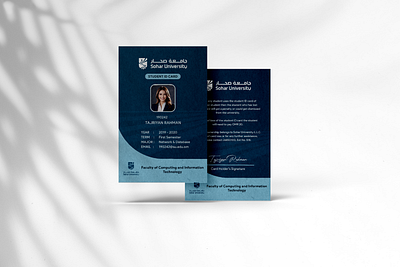 Modern and Minimalist ID Card Design business card design business card design template corporate identity design graphic design id card design id card design template identity card design minimalist minimalist design modern modern design professional id design