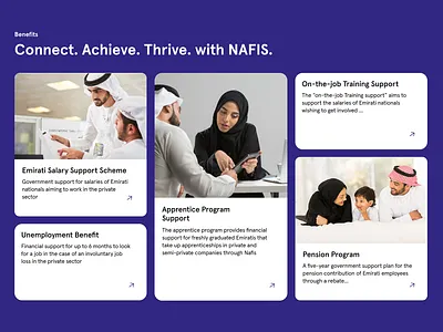 Course Benefits section benefits benefits sections bento bento grid course section dubai edtech nafis nafis landing page uae designer uidesign