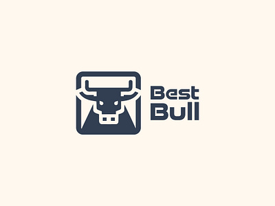 Best Bull: Modern Strength unique logo design