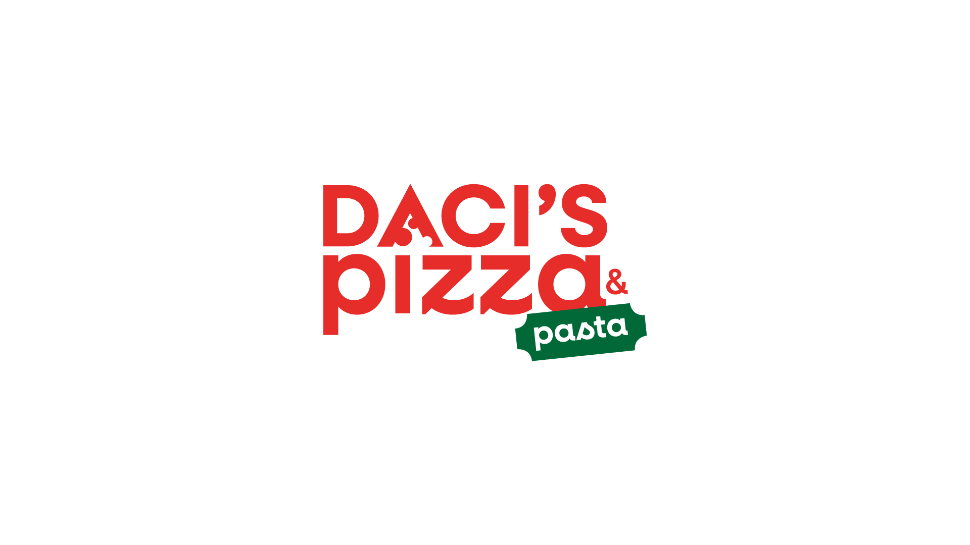 Daci's Pizza - Brand Identity & logo branding graphic design logo