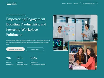 Mental Health and Well-Being Hub corporate empowering landing page mental health ui ux ux design website well being work enviornment