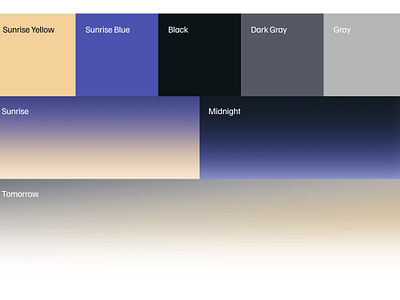 Color Palette for tomorrow studio® color elegant palette studio tomorrow