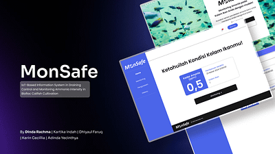 MonSafe : Web of Draining Control & Monitoring Ammonia ammonia blue controlling design desktop graphic design monitoring ux website