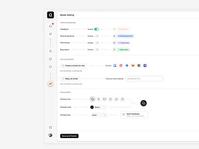qatchup - internal project app dash dashboard feedback product tool web app