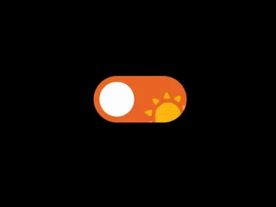 Toggle animation day and night on off switch switch switcher toggle