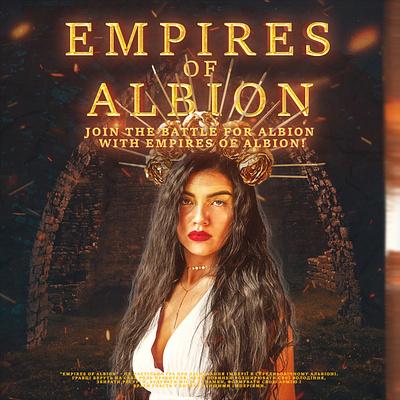 Board game "Empires of Albion" board game design board games box box design design graphic design package design packaging packaging design