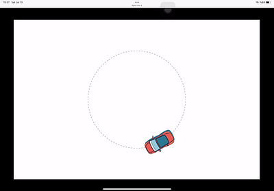 How I Designed Car Parkour Game Loading Animation with Figma animation car dailyui design graphic design loading portfolio ui ui 076 uix101 ux