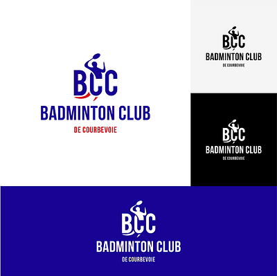 Badminton Club Logo brand goals