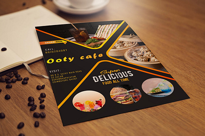 Cafe (Flyer,Menu,Invitation Designs) flyerdesign graphic design invitation design posterdesign